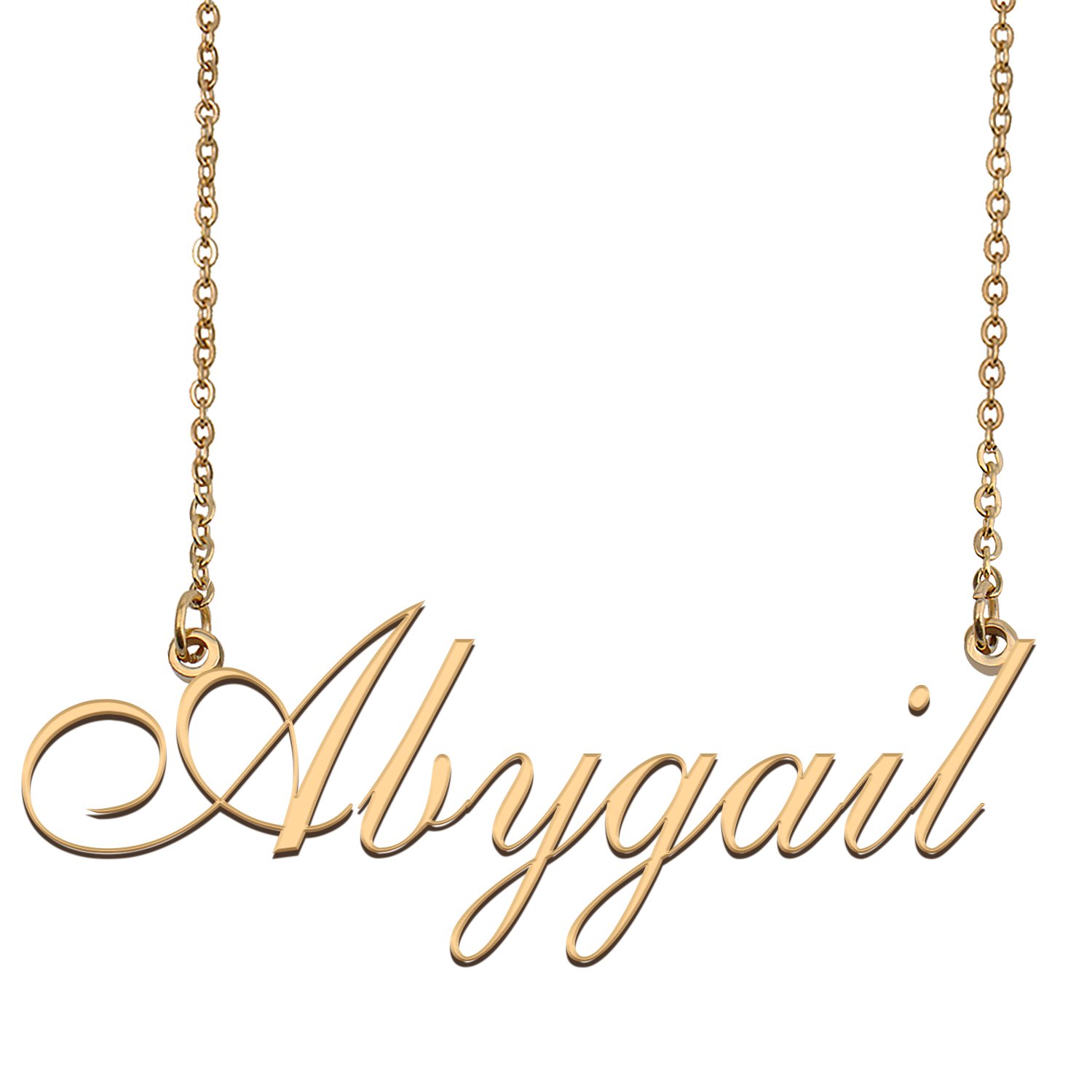 Personalized Custom Any Name Necklace for Women Abygail