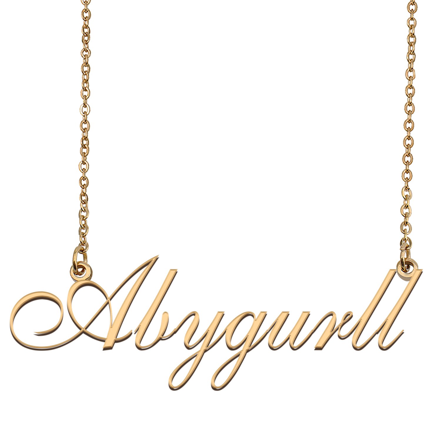 Personalized Custom Any Name Necklace for Women Abygurll