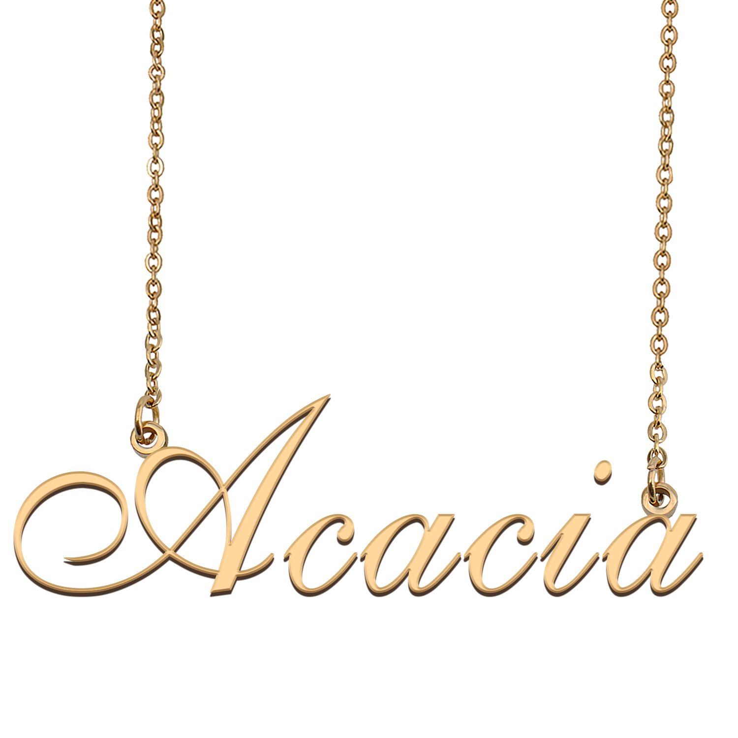 Personalized Custom Any Name Necklace for Women Acacia