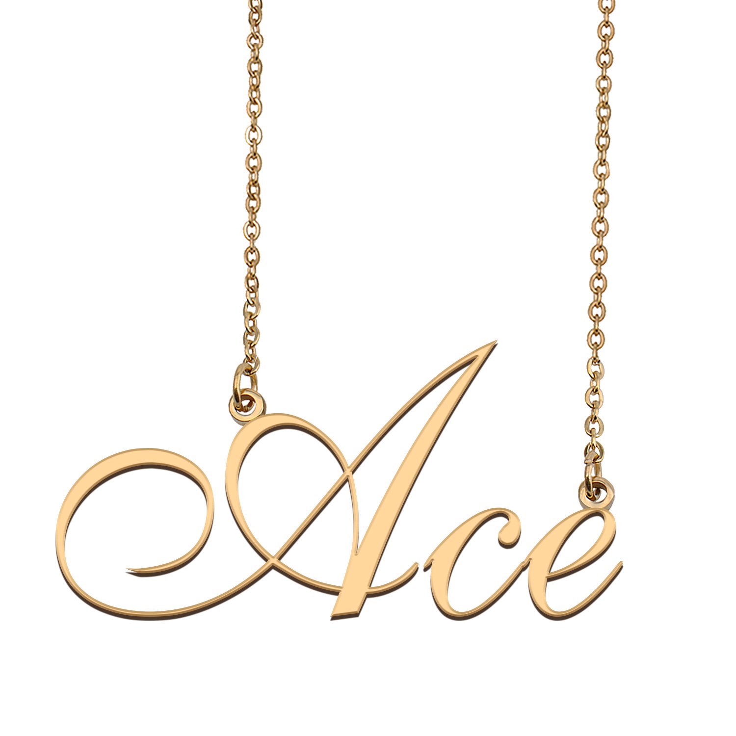 Personalized Custom Any Name Necklace for Women Ace