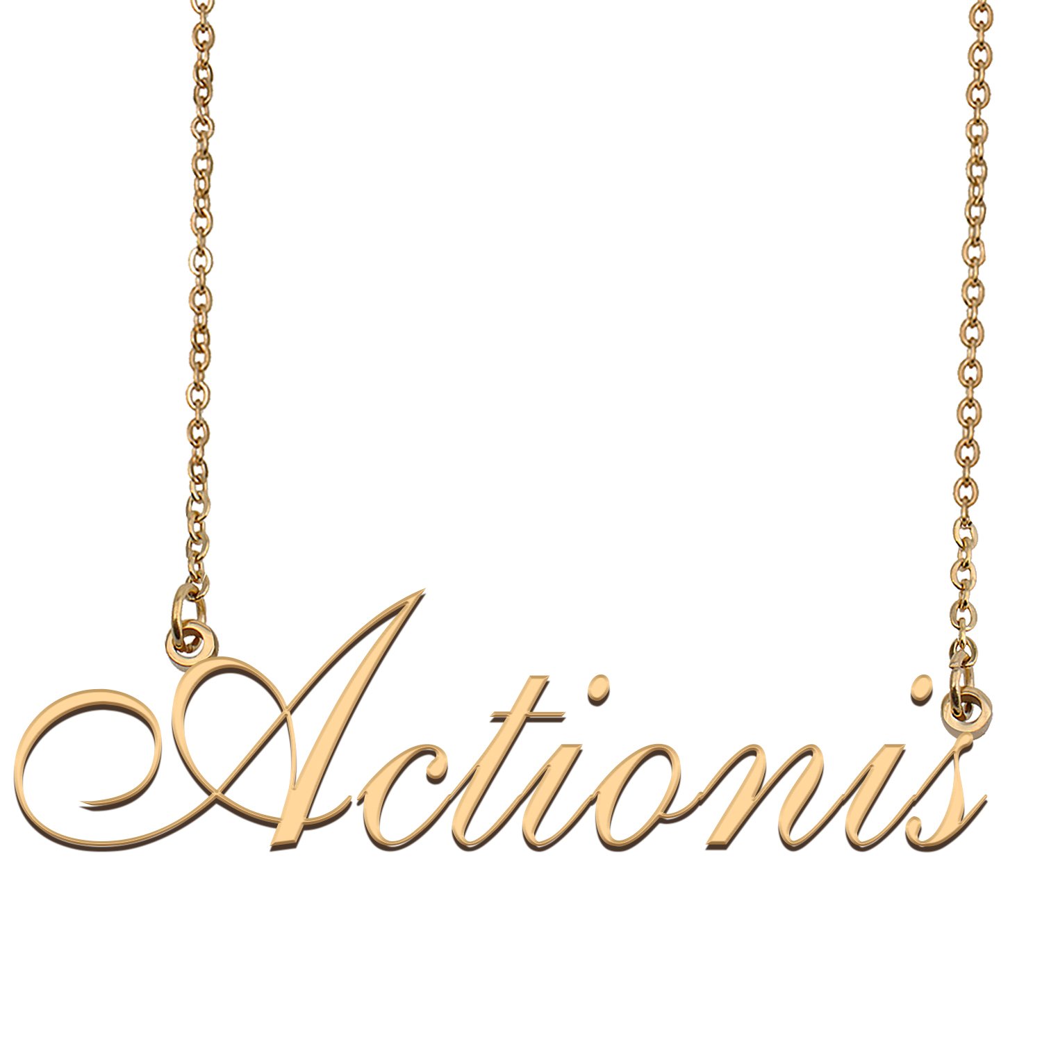 Personalized Custom Any Name Necklace for Women Actionis