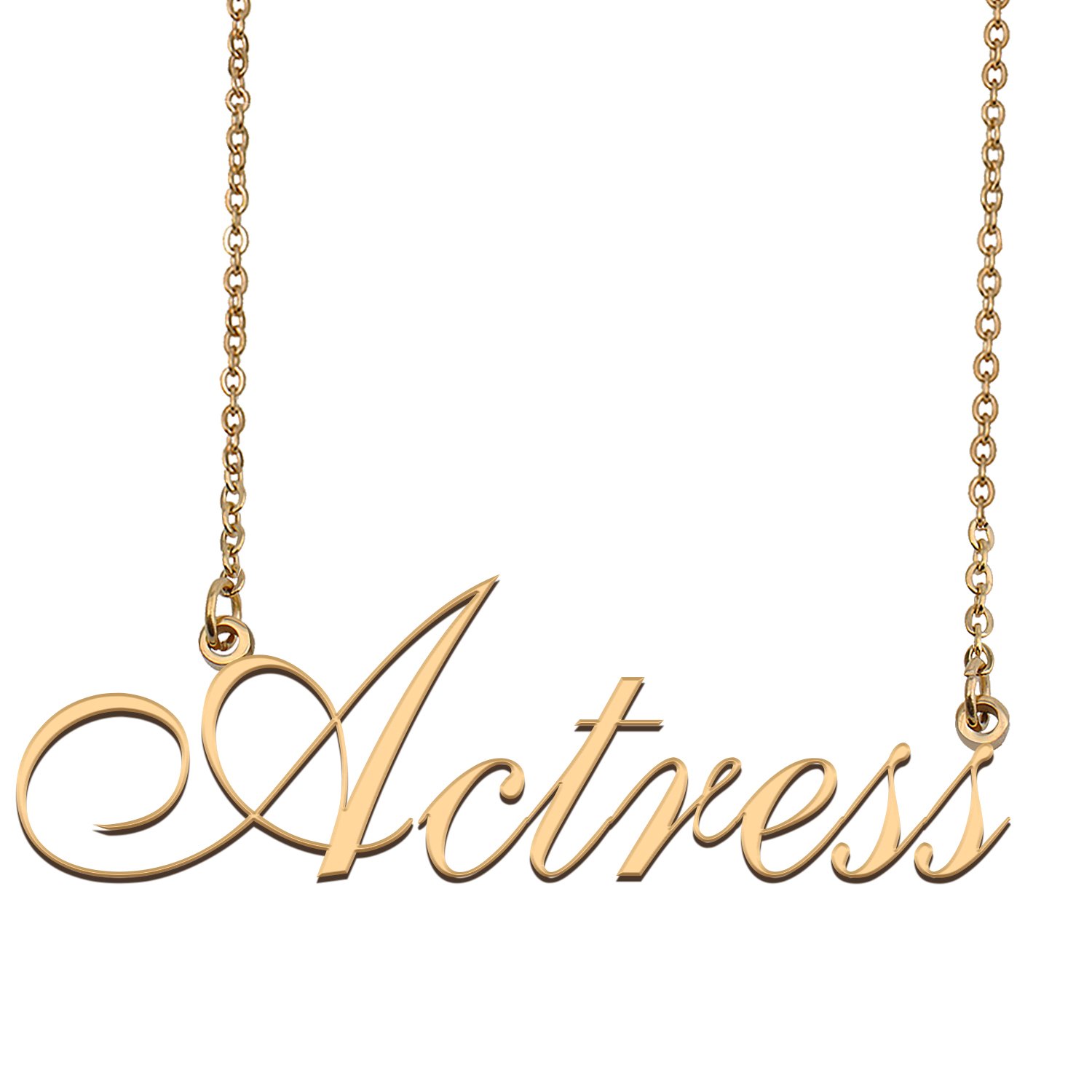 Personalized Custom Any Name Necklace for Women Actress