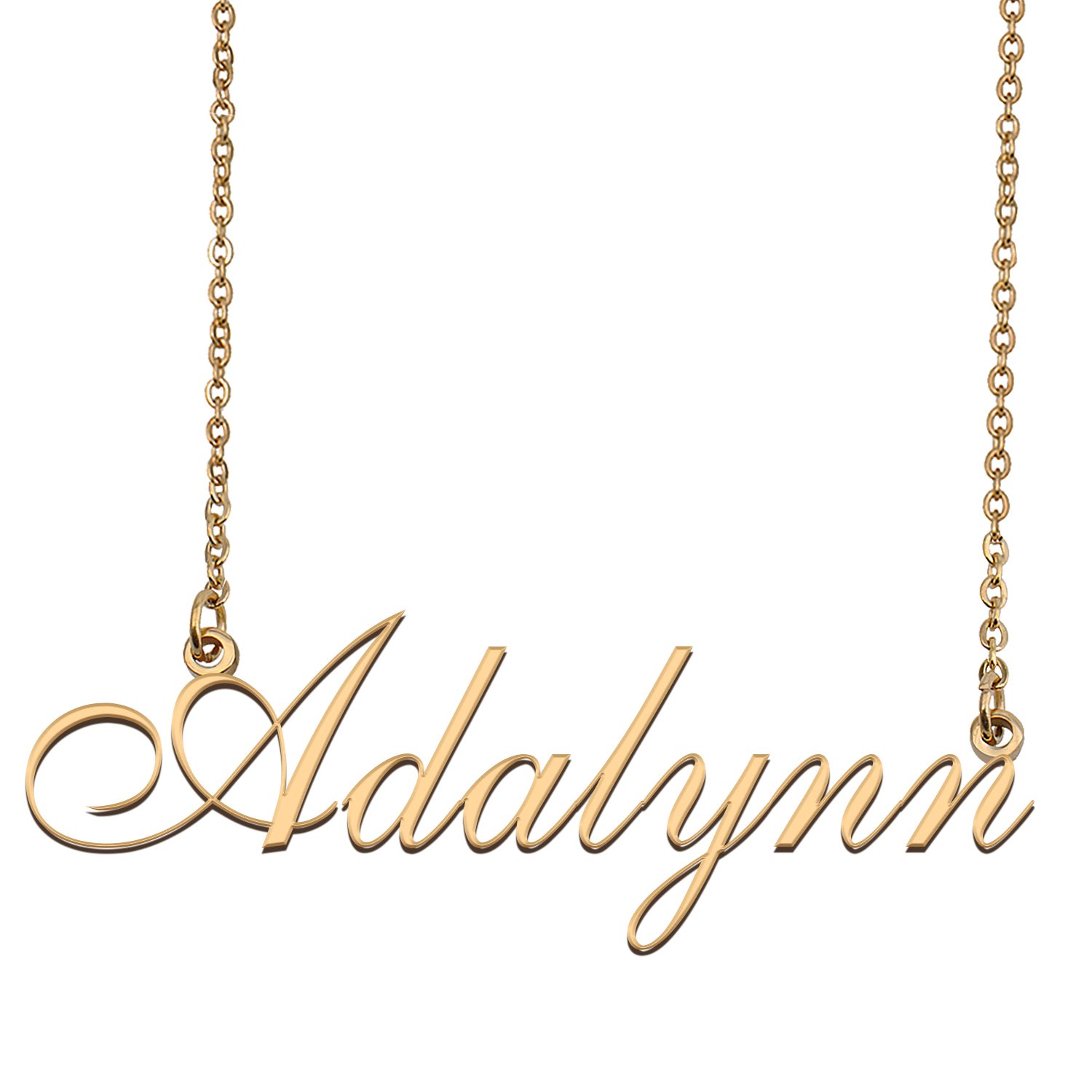 Personalized Custom Any Name Necklace for Women Adalynn