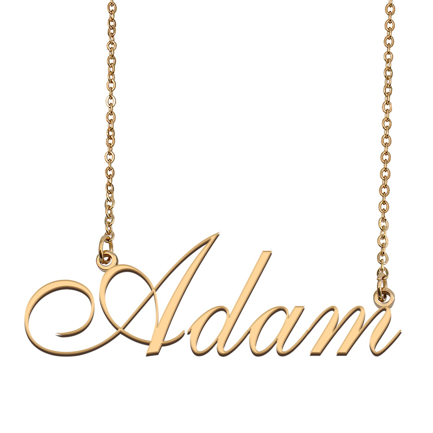 Personalized Custom Any Name Necklace for Women Adam