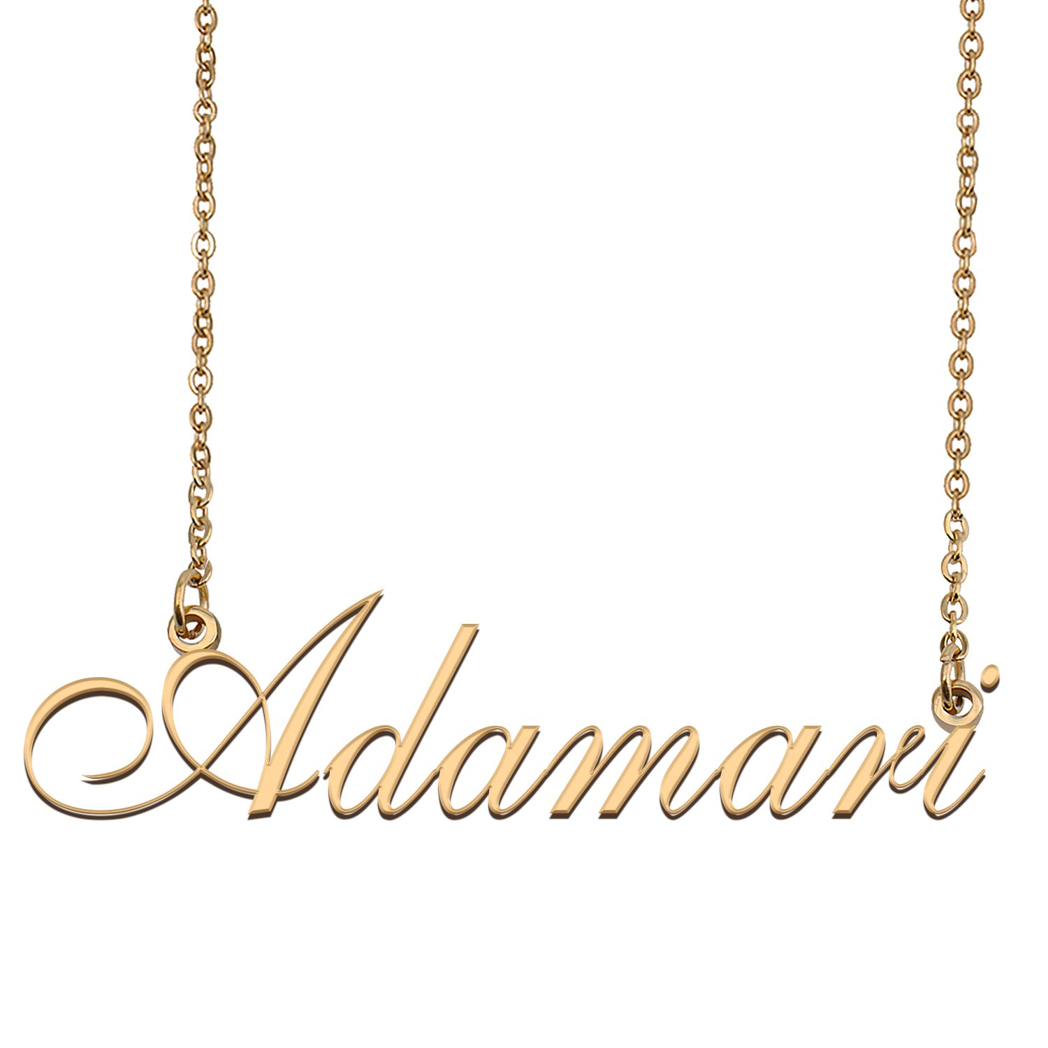 Personalized Custom Any Name Necklace for Women Adamari