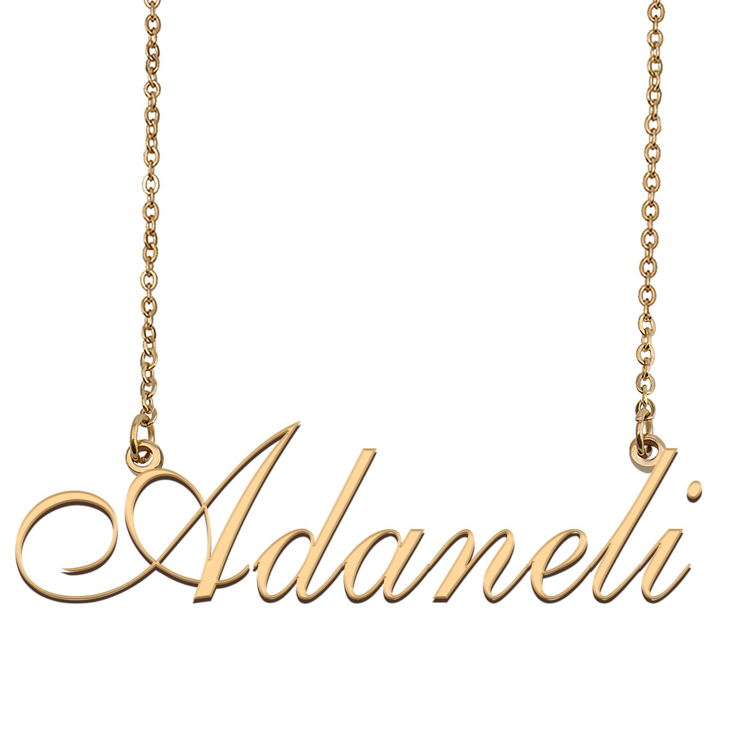 Personalized Custom Any Name Necklace for Women Adaneli