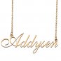 Personalized Custom Any Name Necklace for Women Addysen