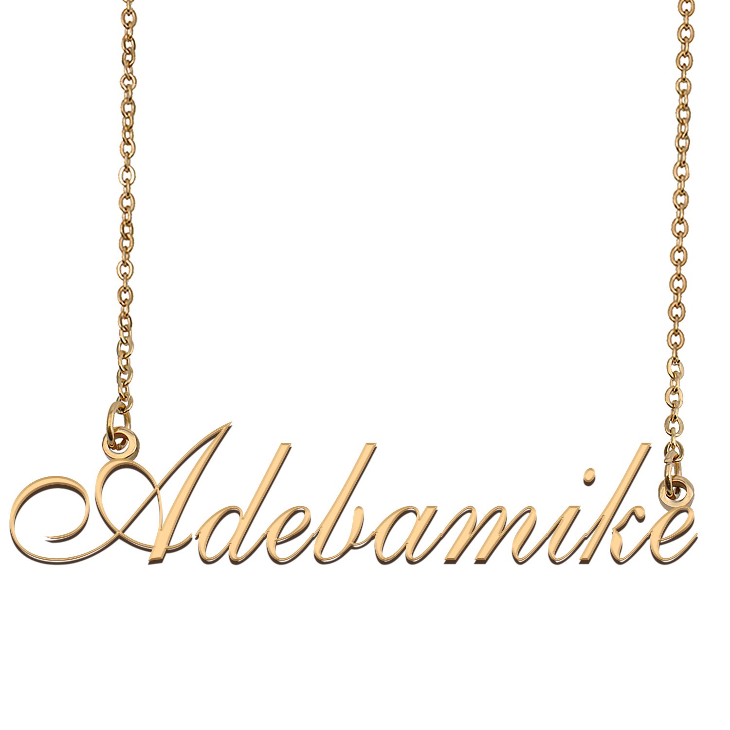 Personalized Custom Any Name Necklace for Women Adebamike
