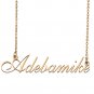 Personalized Custom Any Name Necklace for Women Adebamike