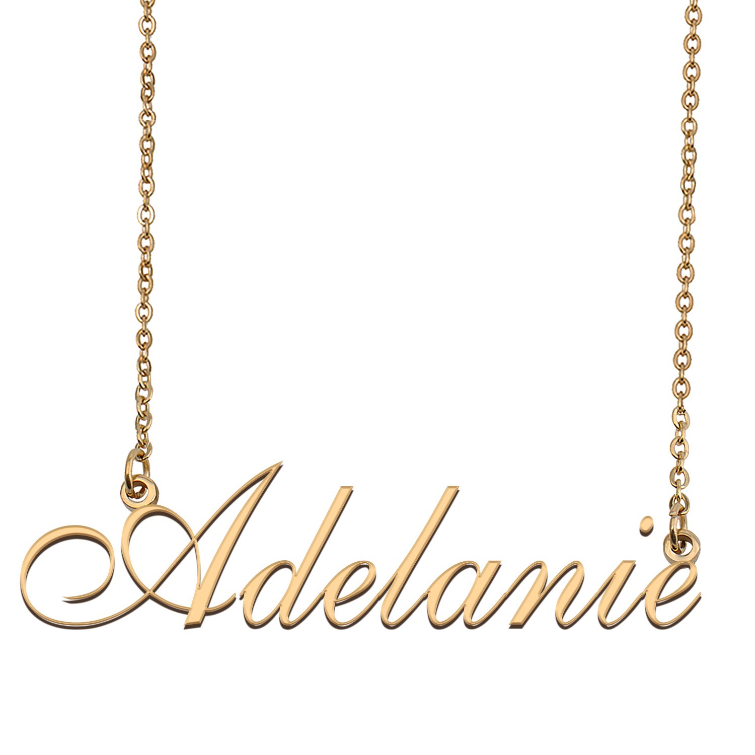 Personalized Custom Any Name Necklace for Women Adelanie
