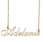 Personalized Custom Any Name Necklace for Women Adelanie