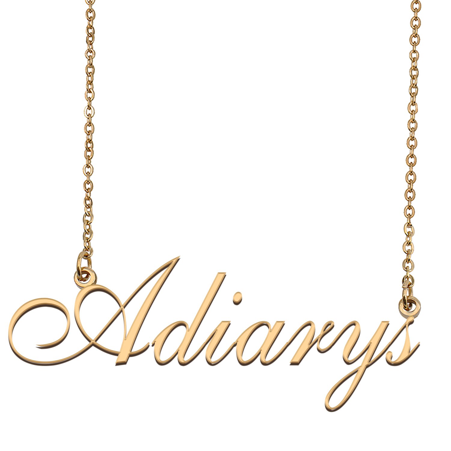 Personalized Custom Any Name Necklace for Women Adiarys
