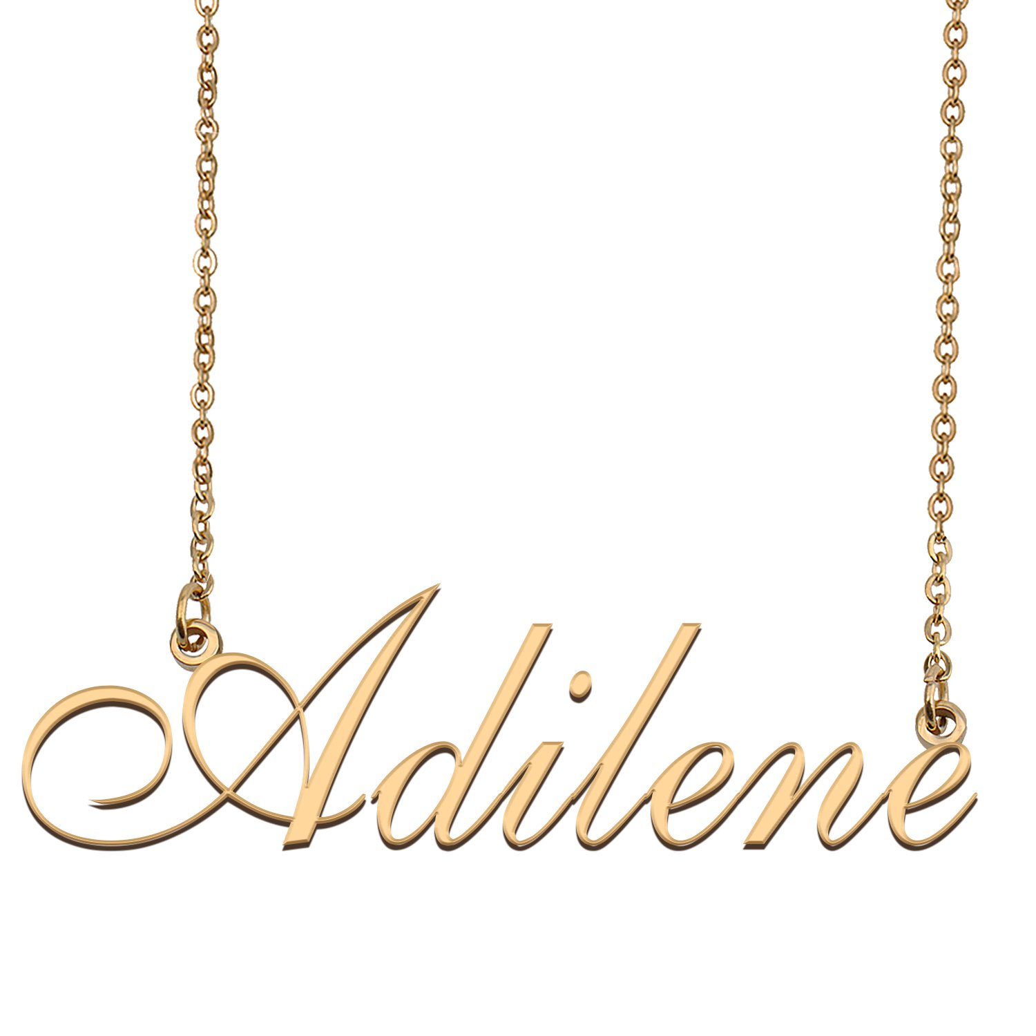 Personalized Custom Any Name Necklace for Women Adilene