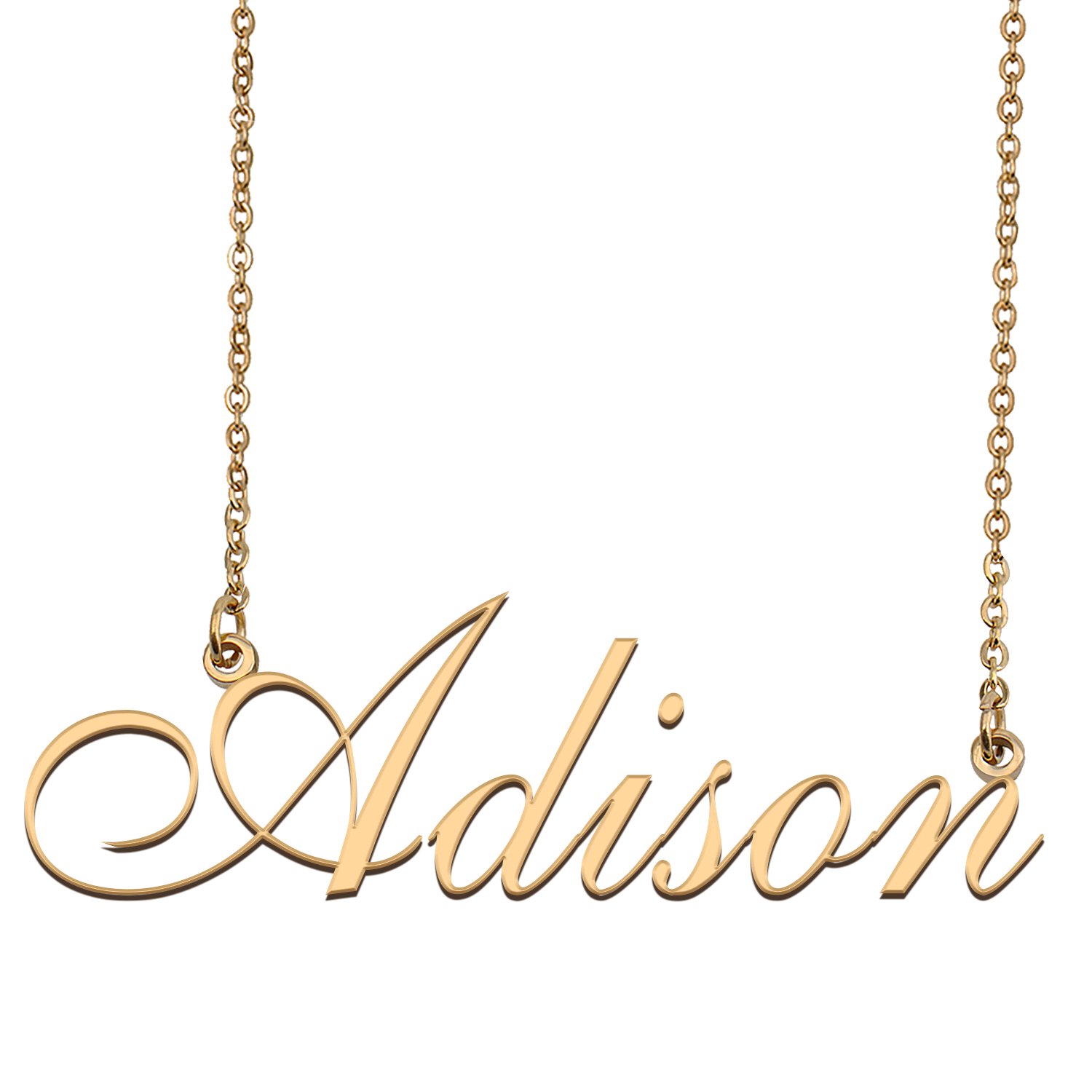 Personalized Custom Any Name Necklace for Women Adison