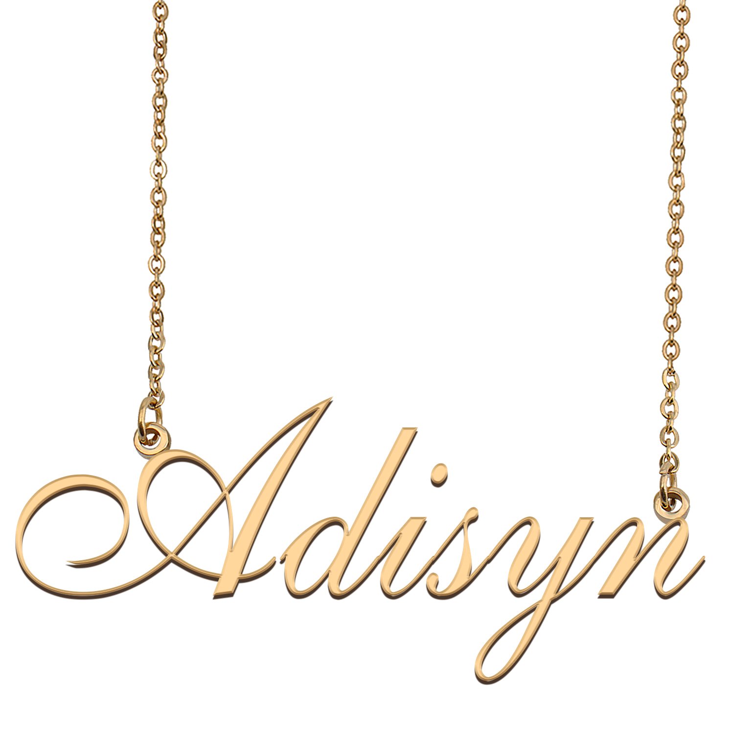 Personalized Custom Any Name Necklace for Women Adisyn