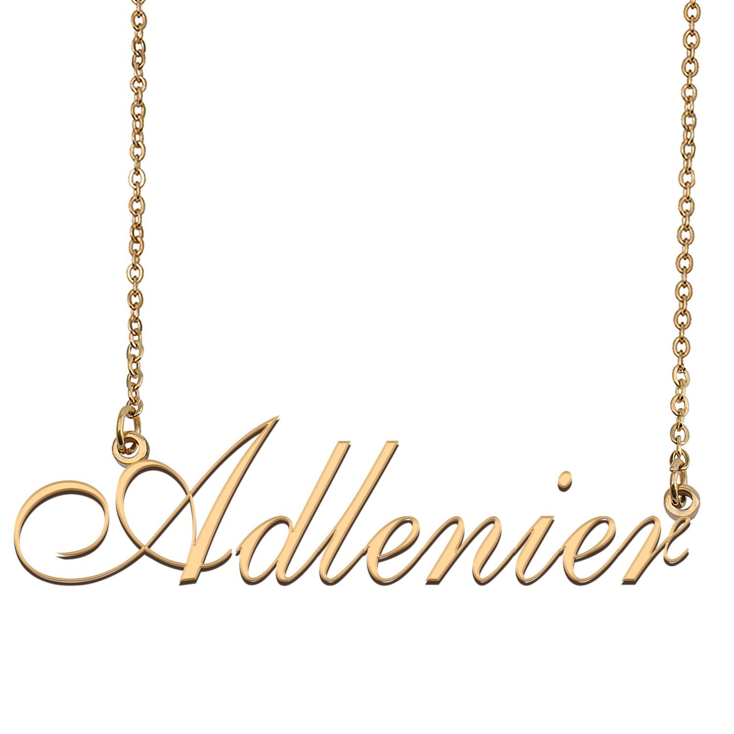Personalized Custom Any Name Necklace for Women Adlenier