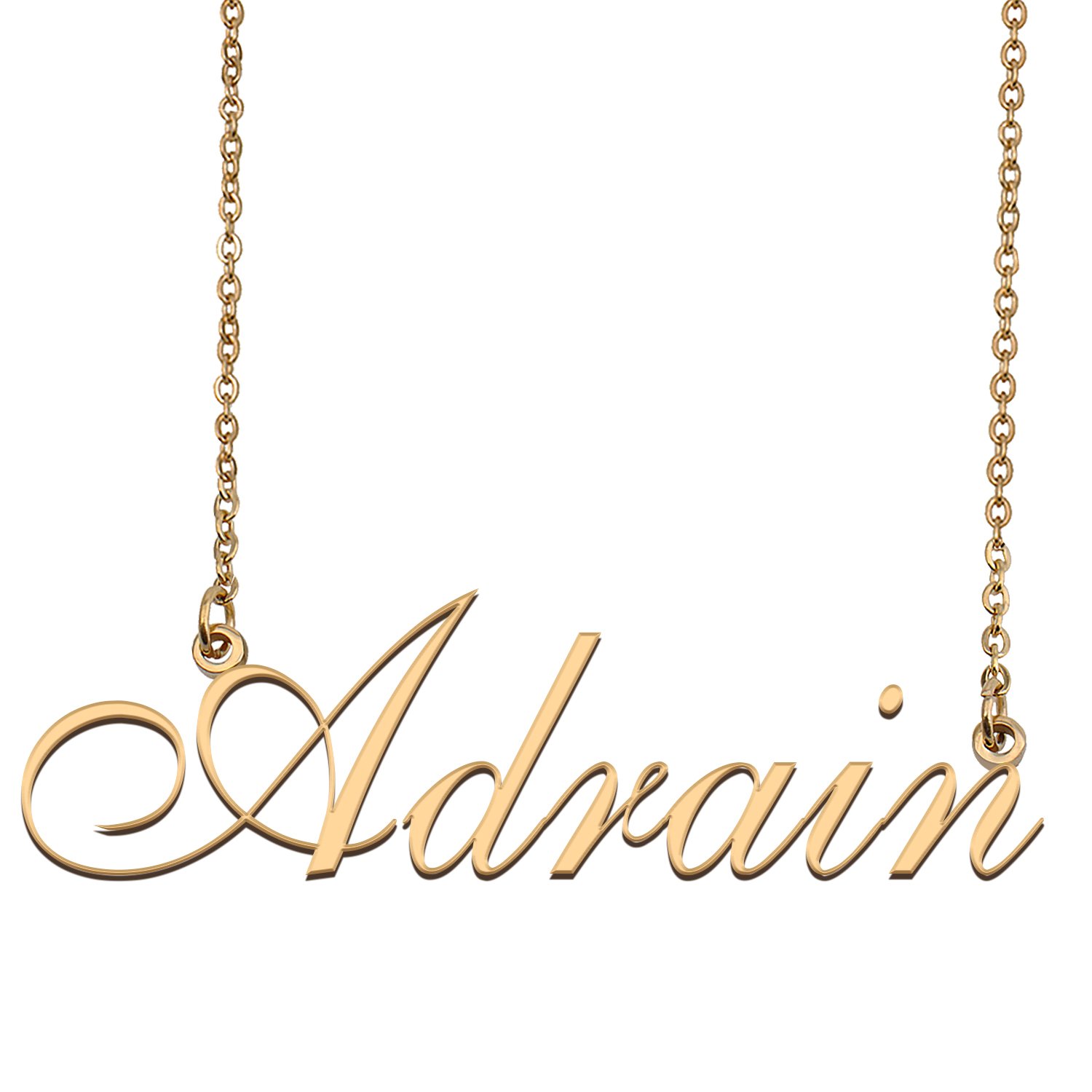Personalized Custom Any Name Necklace for Women Adrain