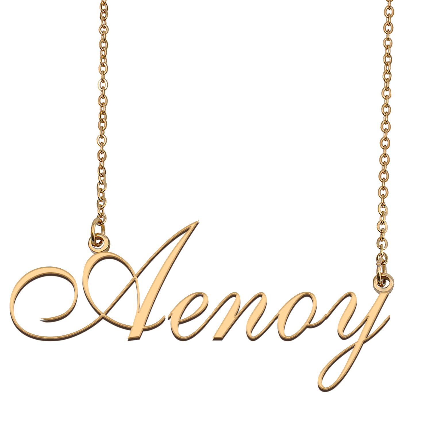Personalized Custom Any Name Necklace for Women Aenoy