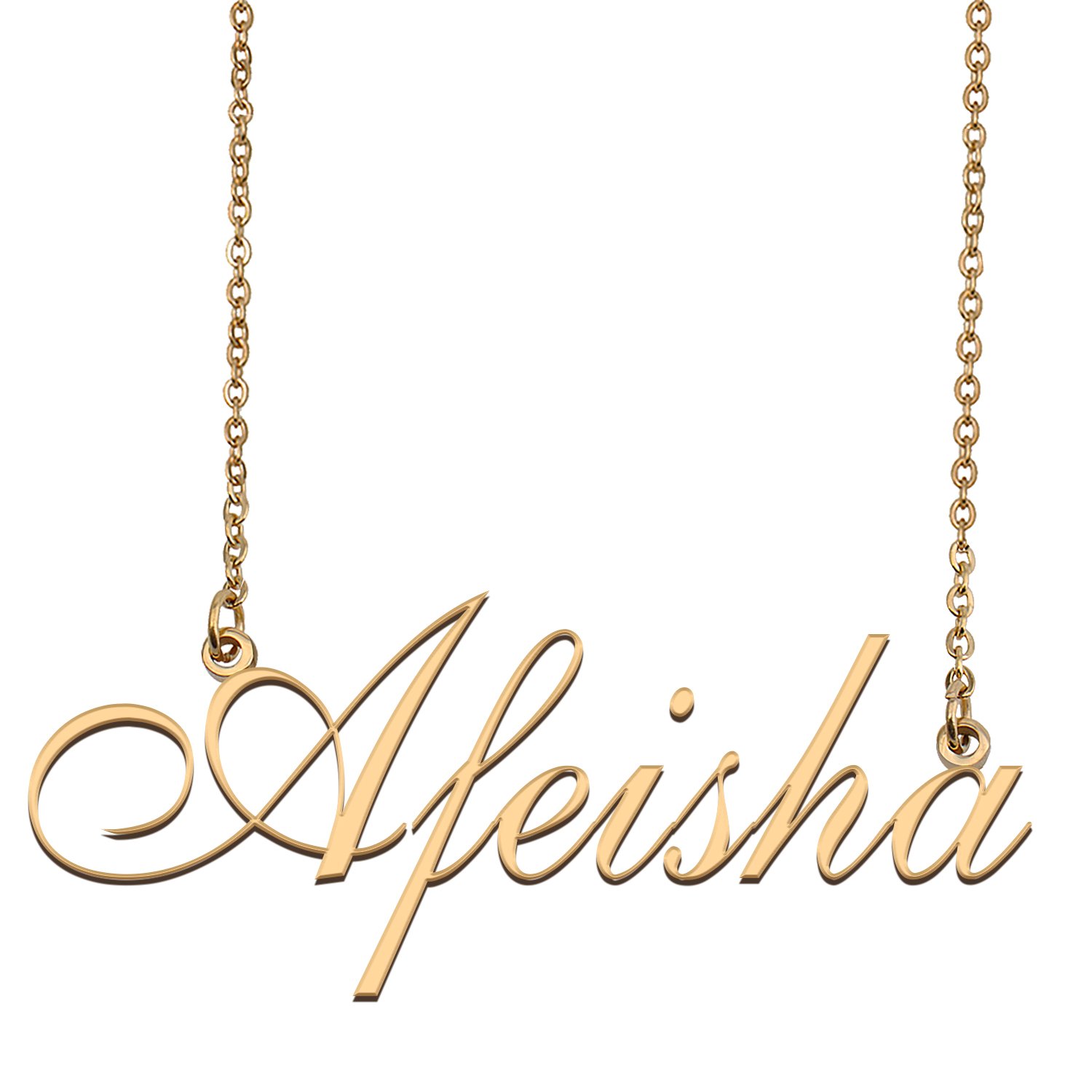 Personalized Custom Any Name Necklace for Women Afeisha