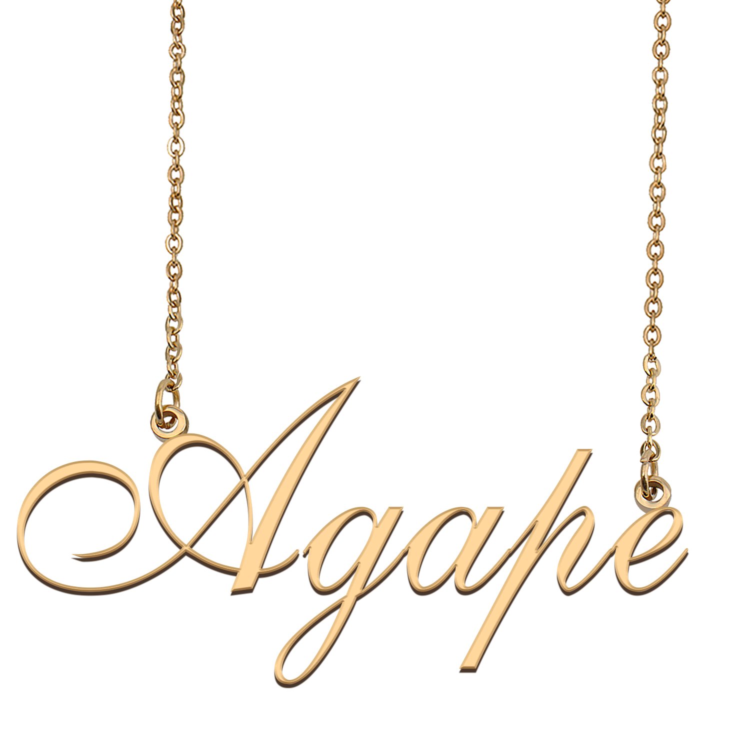 Personalized Custom Any Name Necklace for Women Agape