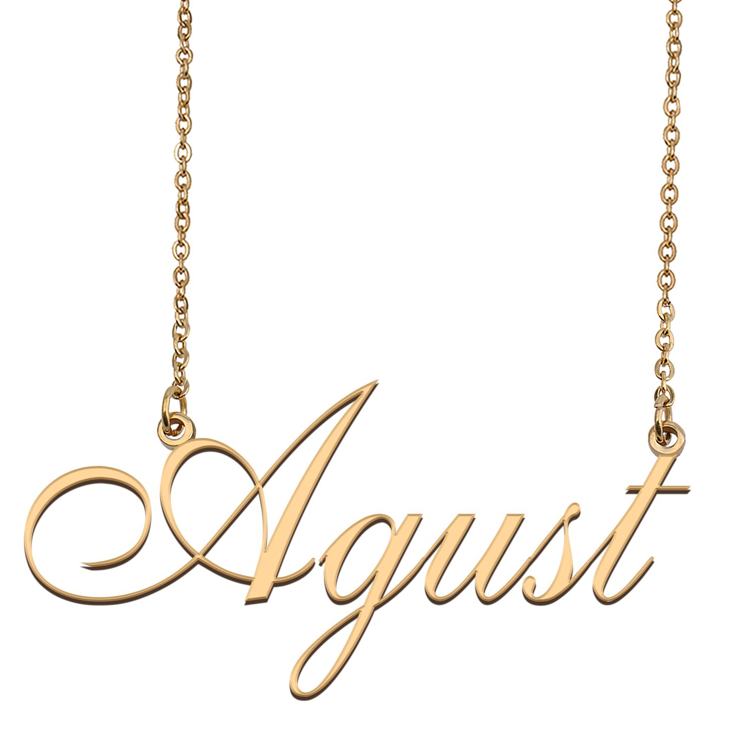 Personalized Custom Any Name Necklace for Women Agust