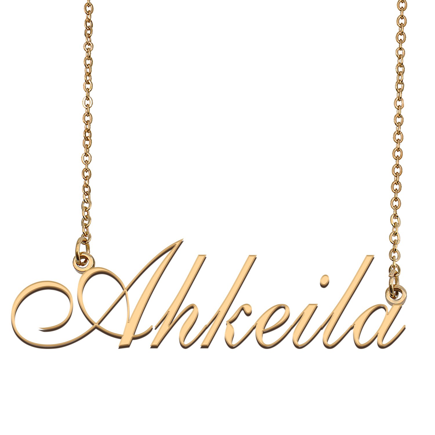 Personalized Custom Any Name Necklace for Women Ahkeila