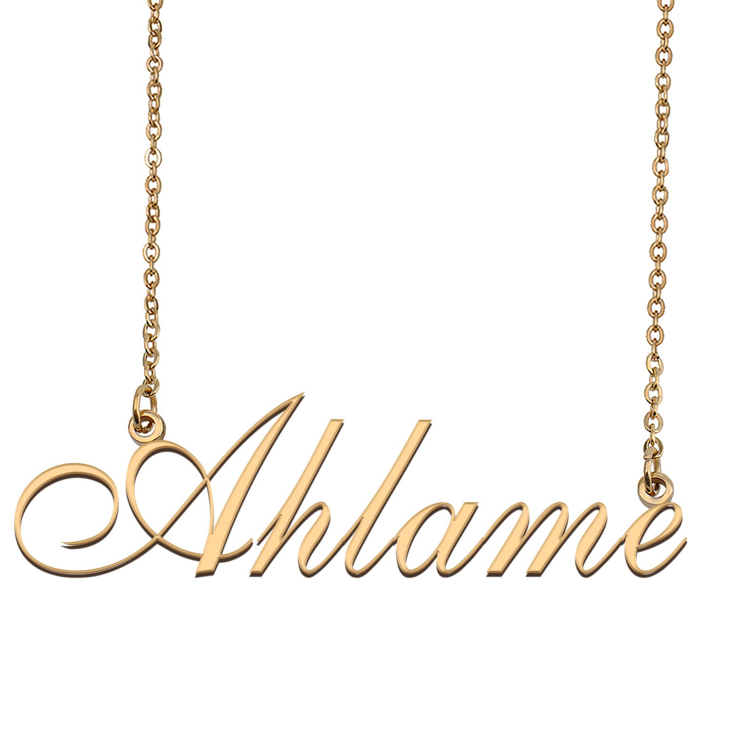 Personalized Custom Any Name Necklace for Women Ahlame