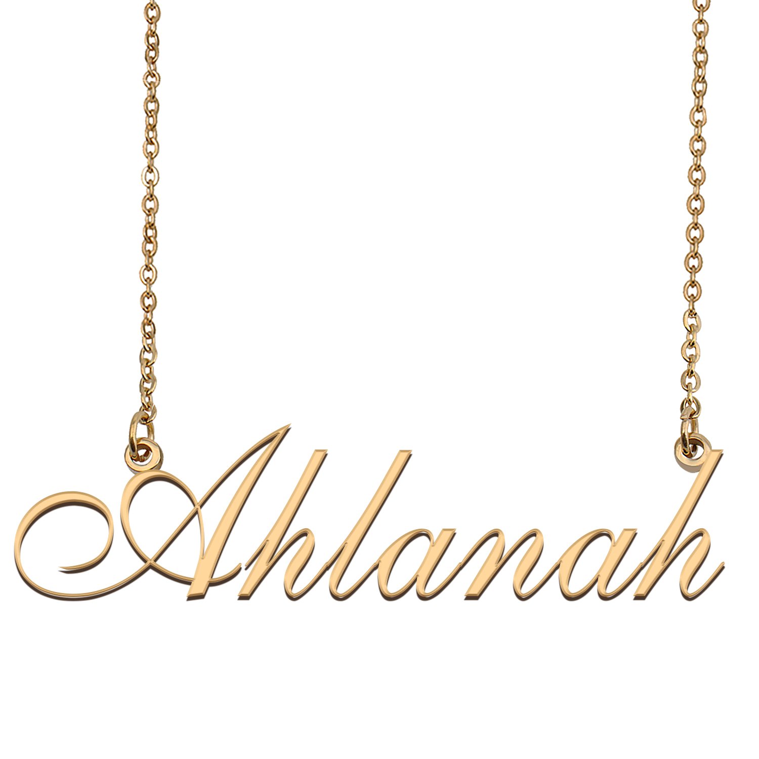 Personalized Custom Any Name Necklace for Women Ahlanah