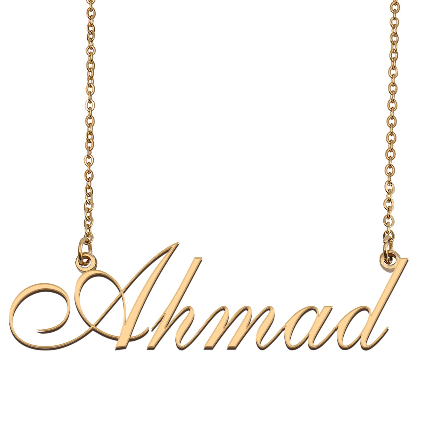 Personalized Custom Any Name Necklace for Women Ahmad