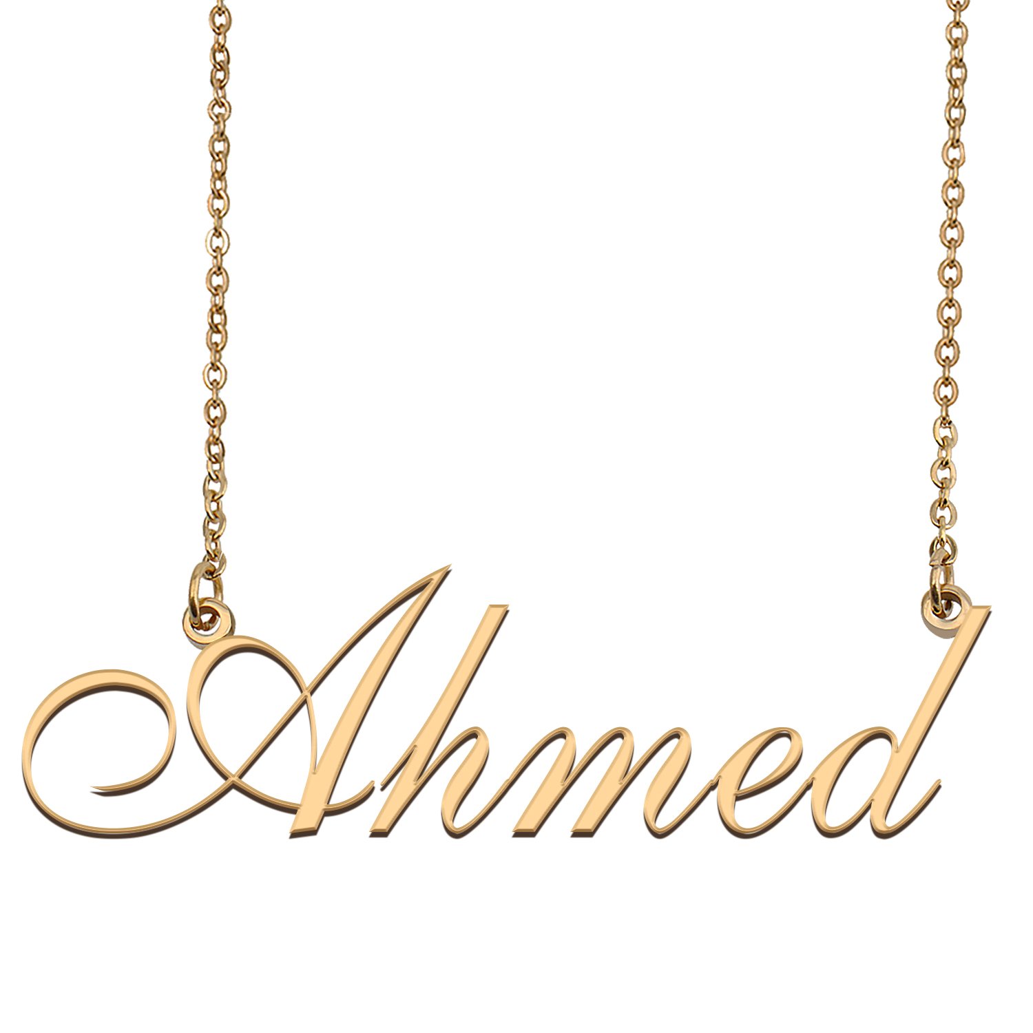 Personalized Custom Any Name Necklace for Women Ahmed