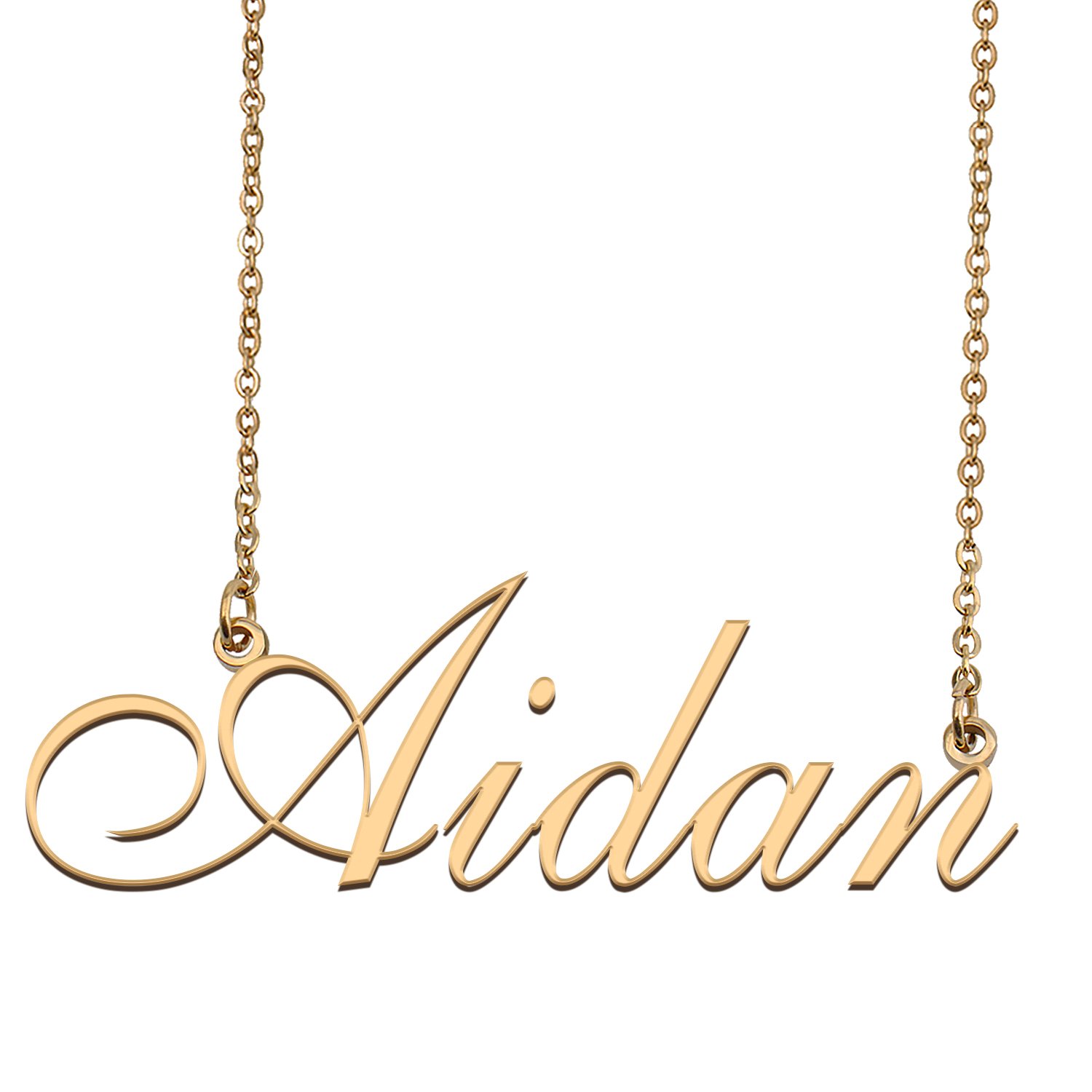 Personalized Custom Any Name Necklace for Women Aidan
