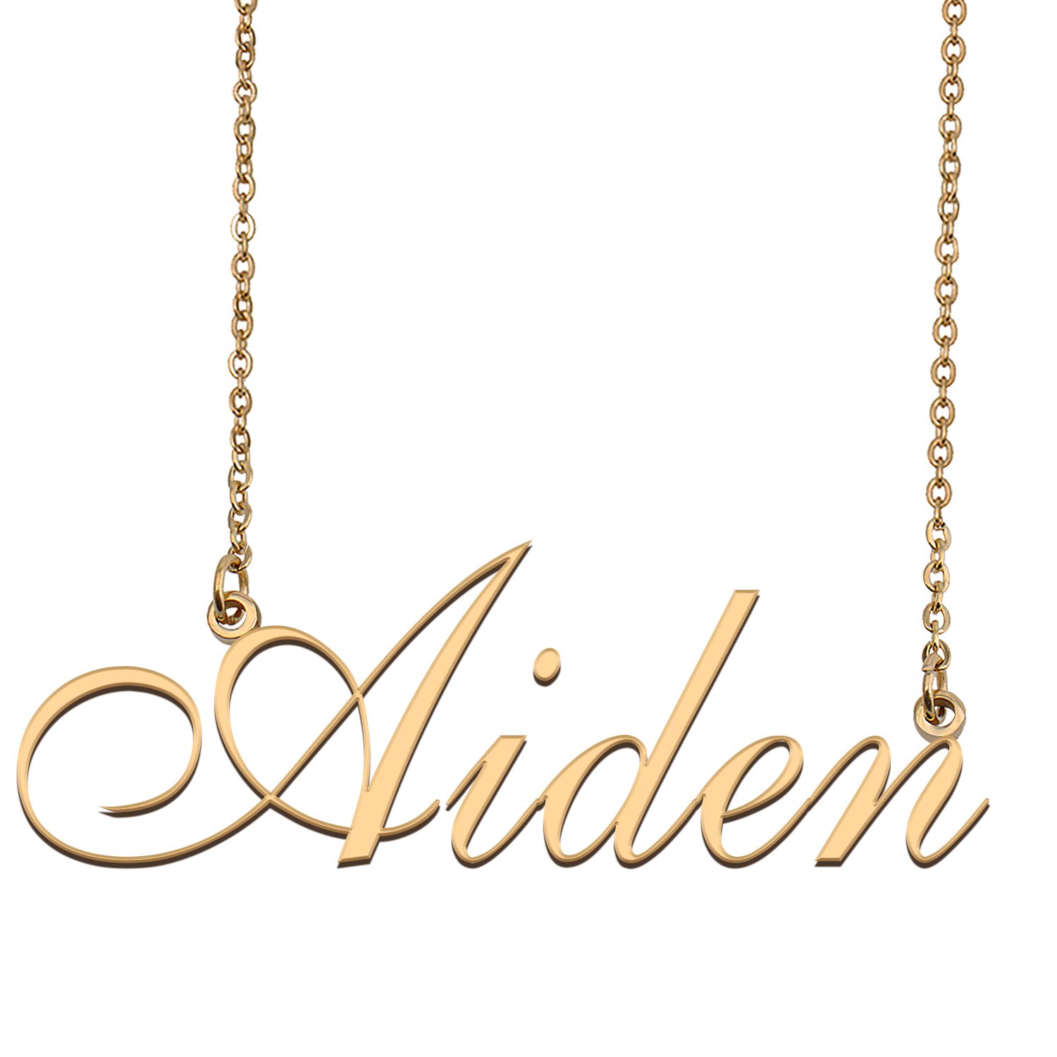 Personalized Custom Any Name Necklace for Women Aiden