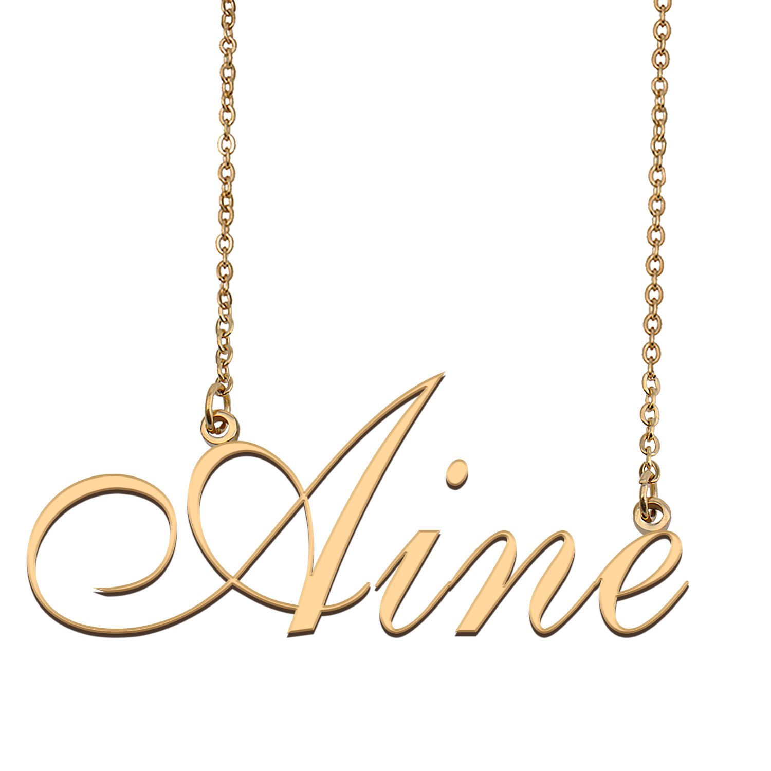 Personalized Custom Any Name Necklace for Women Aine