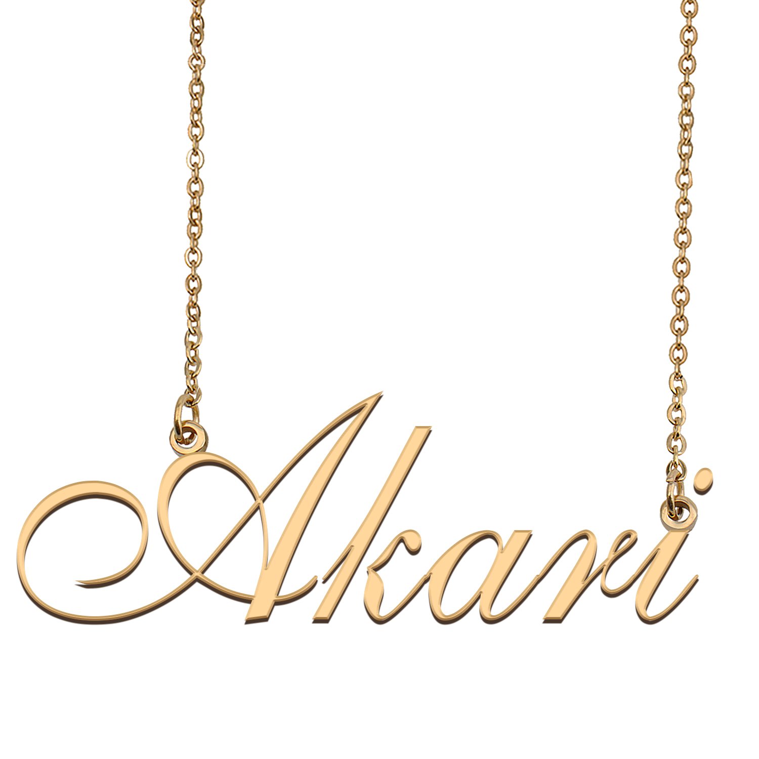 Personalized Custom Any Name Necklace for Women Akari