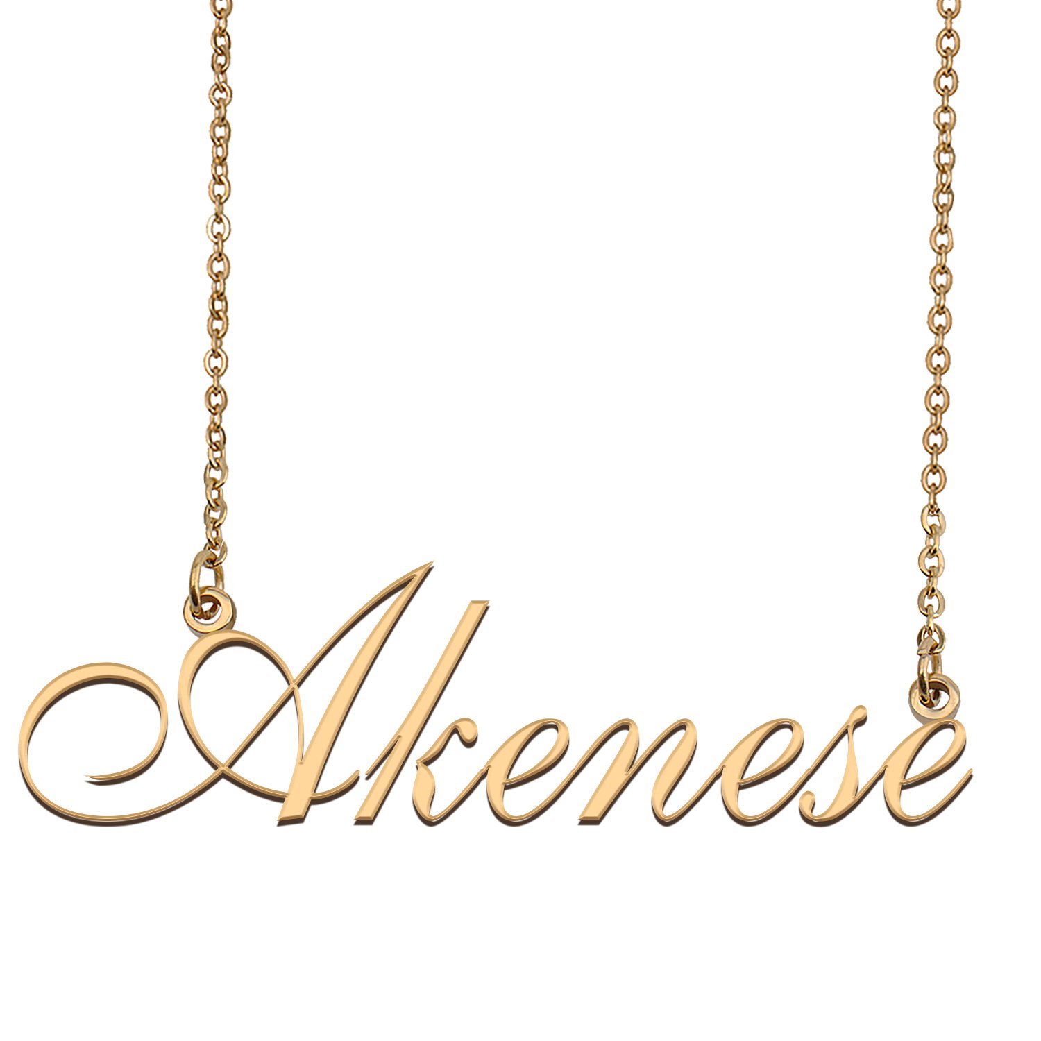 Personalized Custom Any Name Necklace for Women Akenese