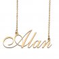 Personalized Custom Any Name Necklace for Women Alan