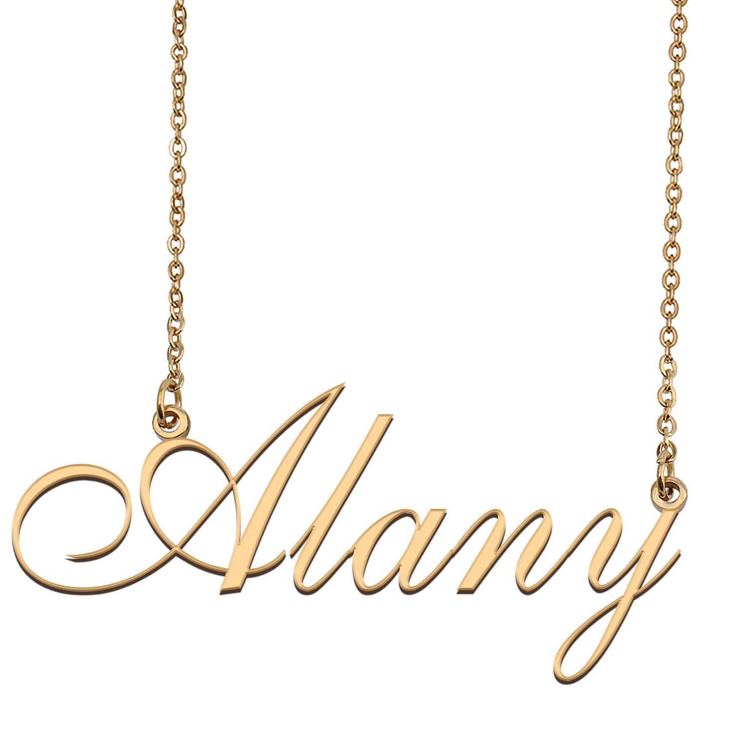 Personalized Custom Any Name Necklace for Women Alany
