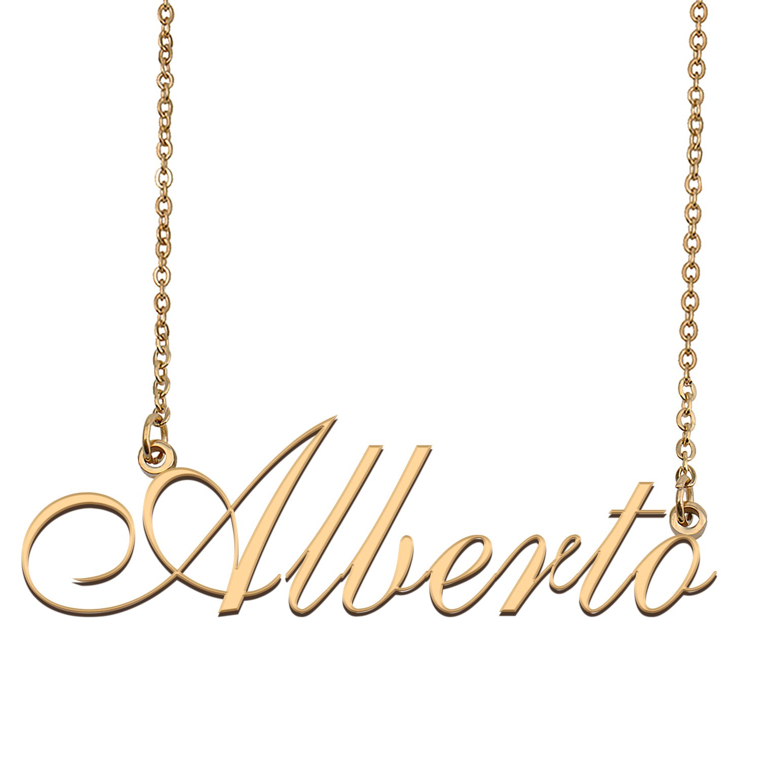 Personalized Custom Any Name Necklace for Women Alberto