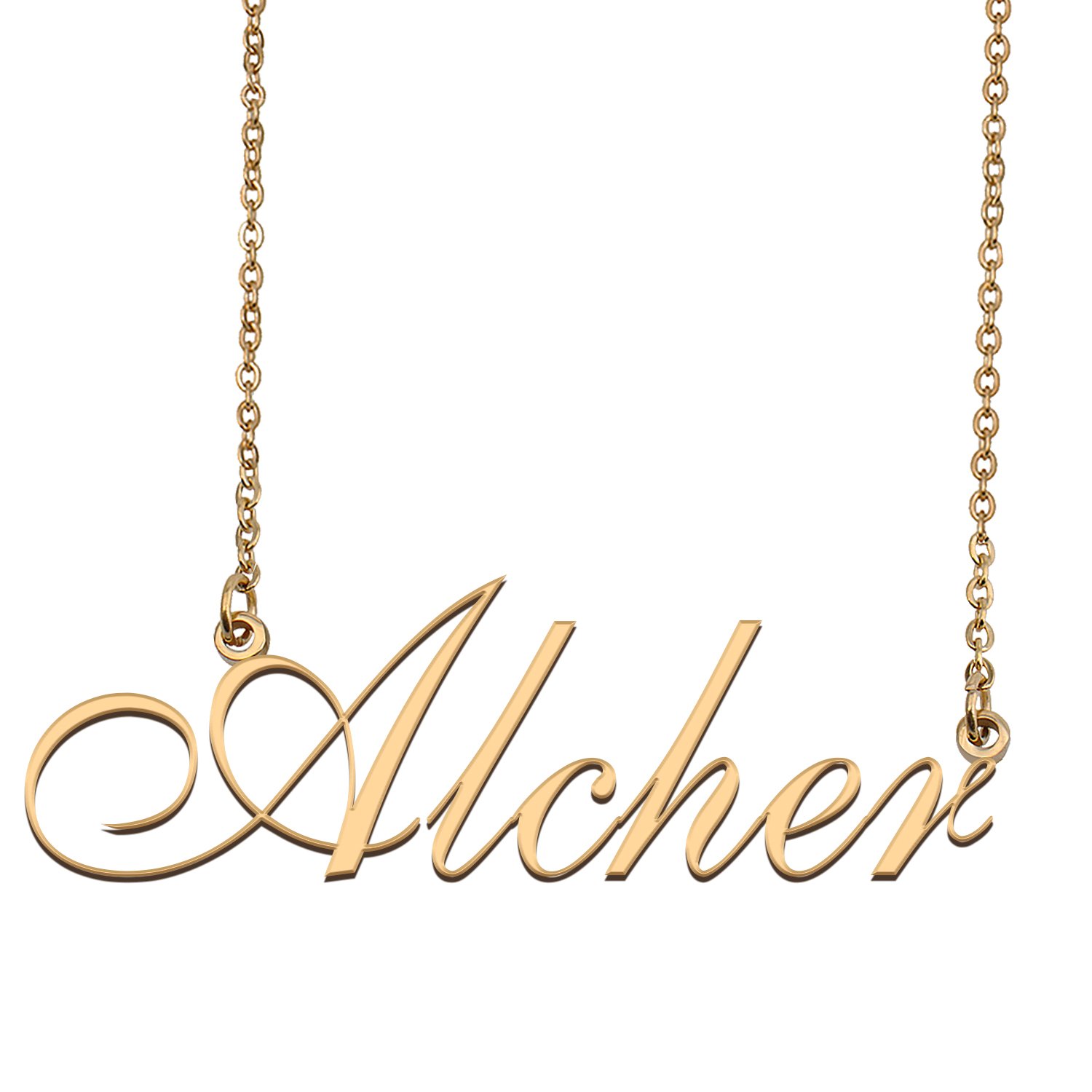 Personalized Custom Any Name Necklace for Women Alcher