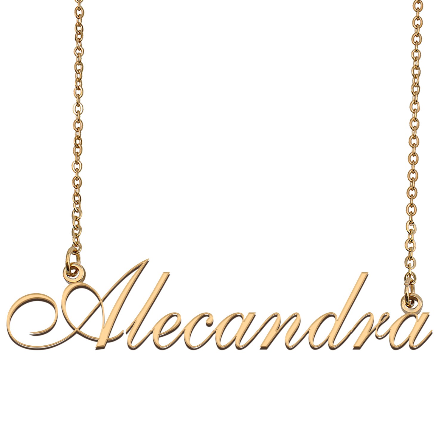 Personalized Custom Any Name Necklace for Women Alecandra