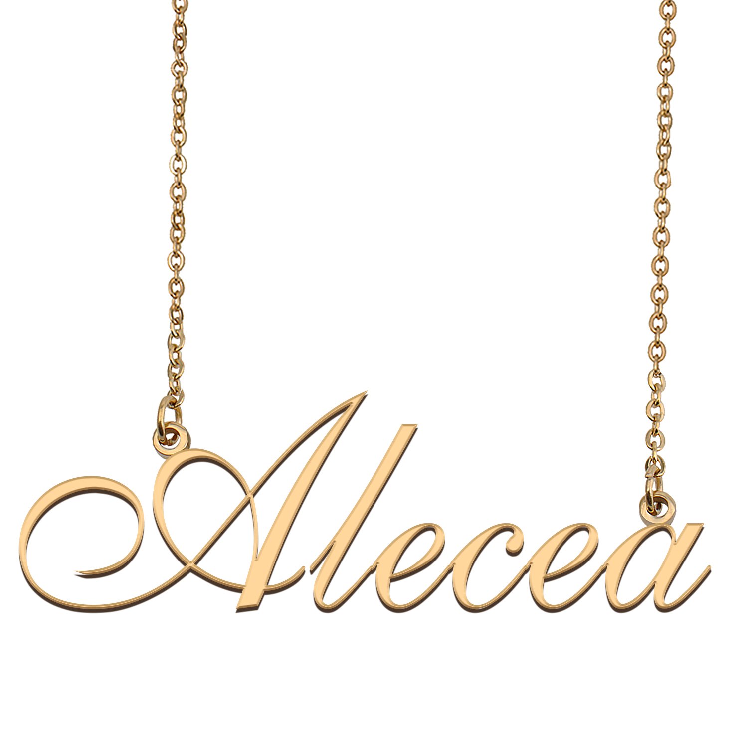 Personalized Custom Any Name Necklace for Women Alecea