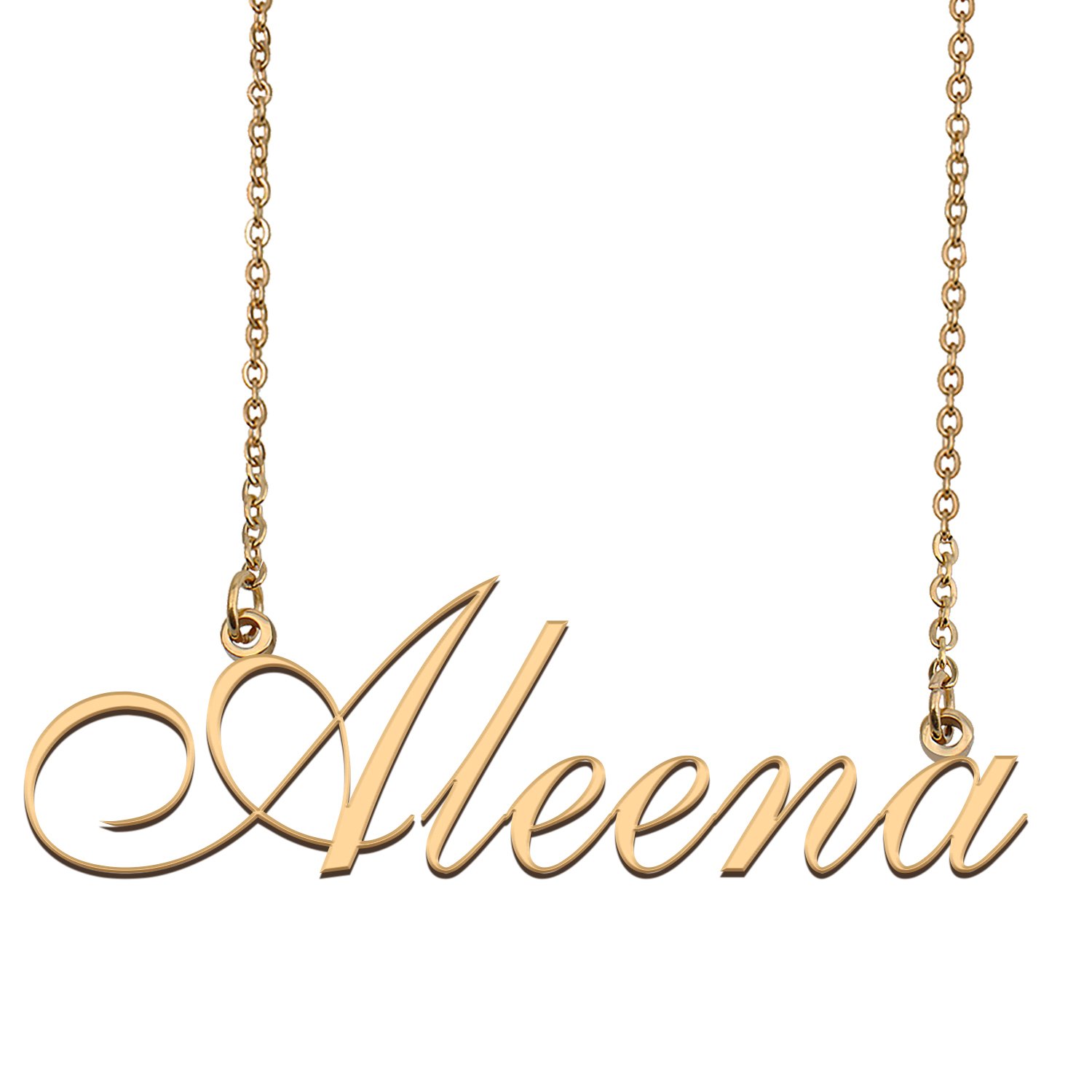 aleena name locket