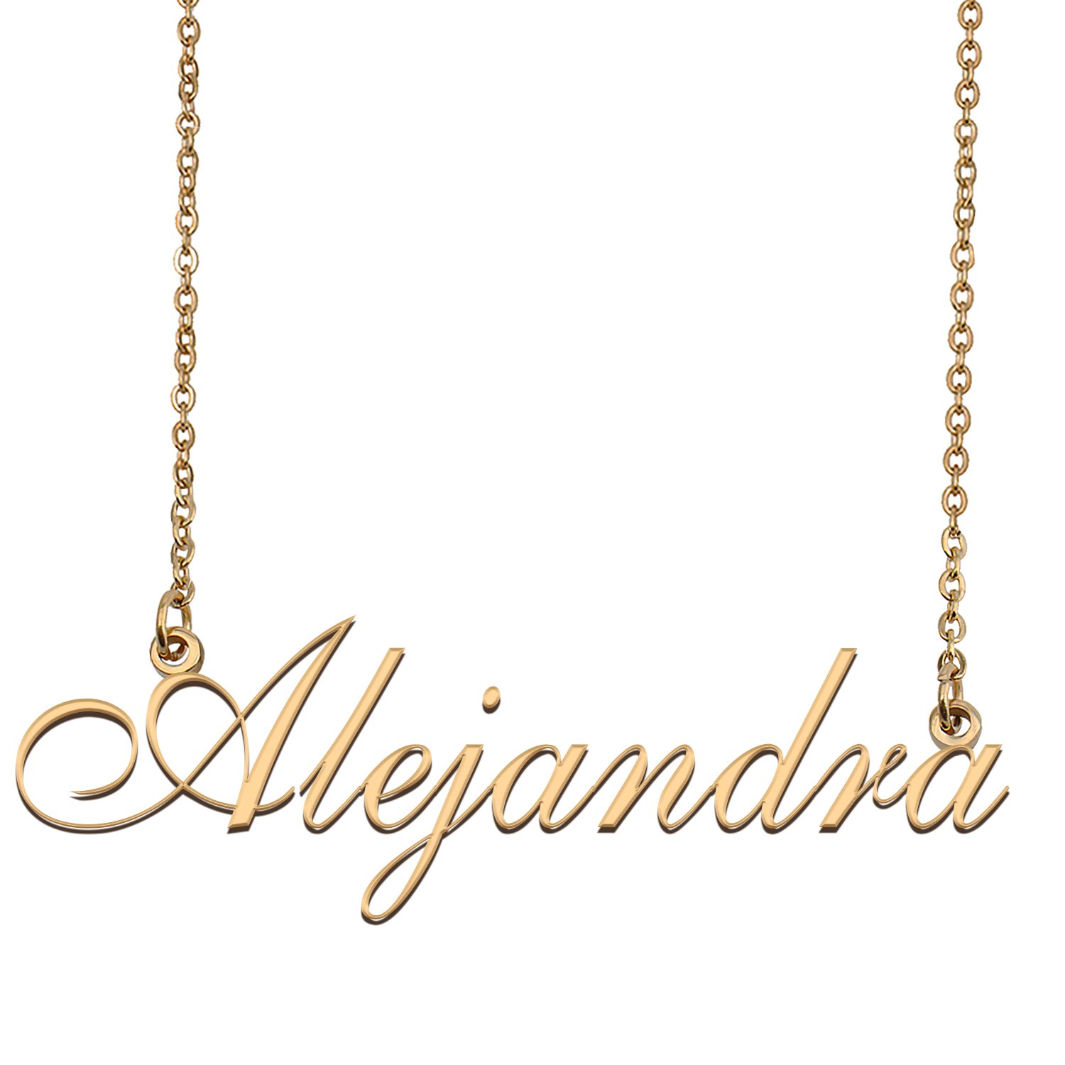 Personalized Custom Any Name Necklace for Women Alejandra
