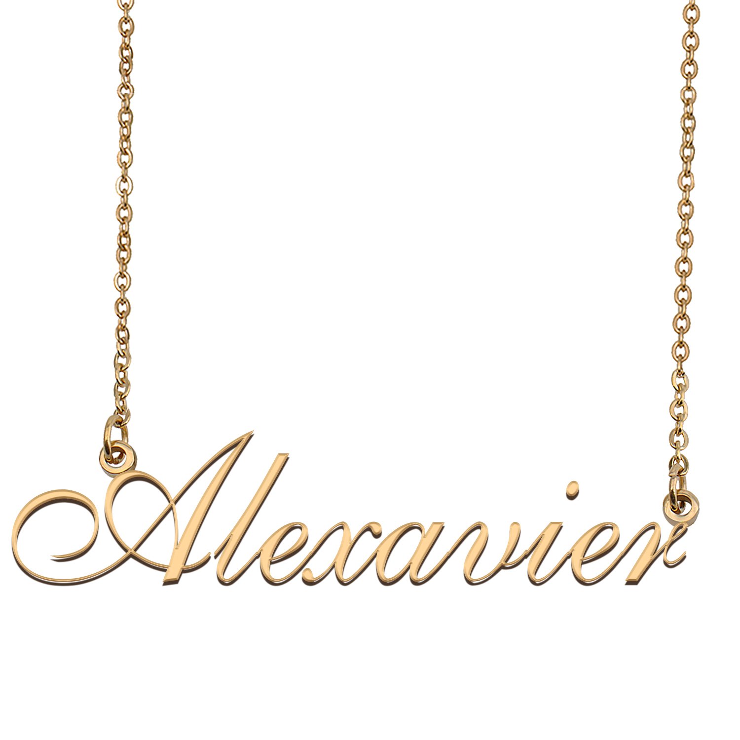 Personalized Custom Any Name Necklace for Women Alexavier