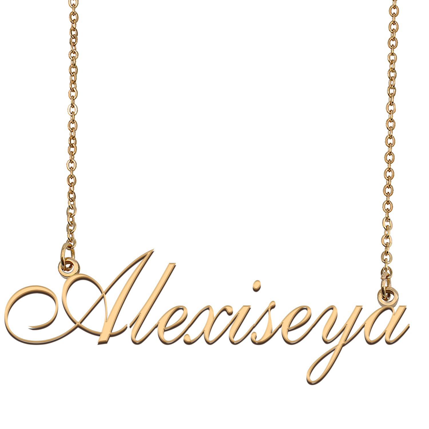 Personalized Custom Any Name Necklace for Women Alexiseya
