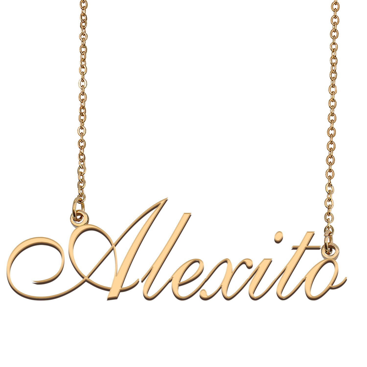 Personalized Custom Any Name Necklace for Women Alexito