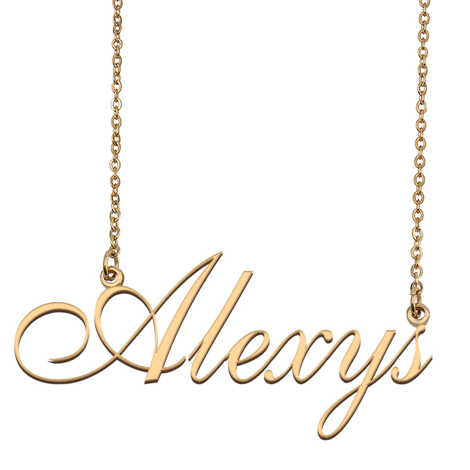 Personalized Custom Any Name Necklace for Women Alexys
