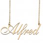 Personalized Custom Any Name Necklace for Women Alfred