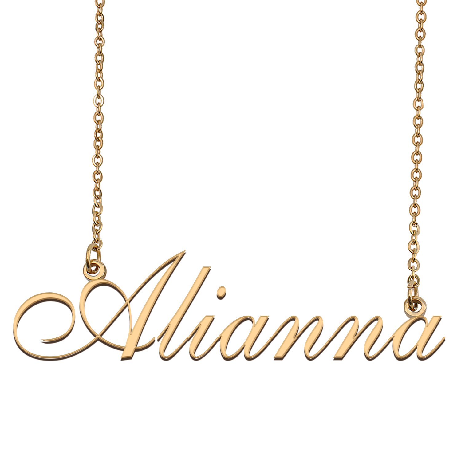 Personalized Custom Any Name Necklace for Women Alianna