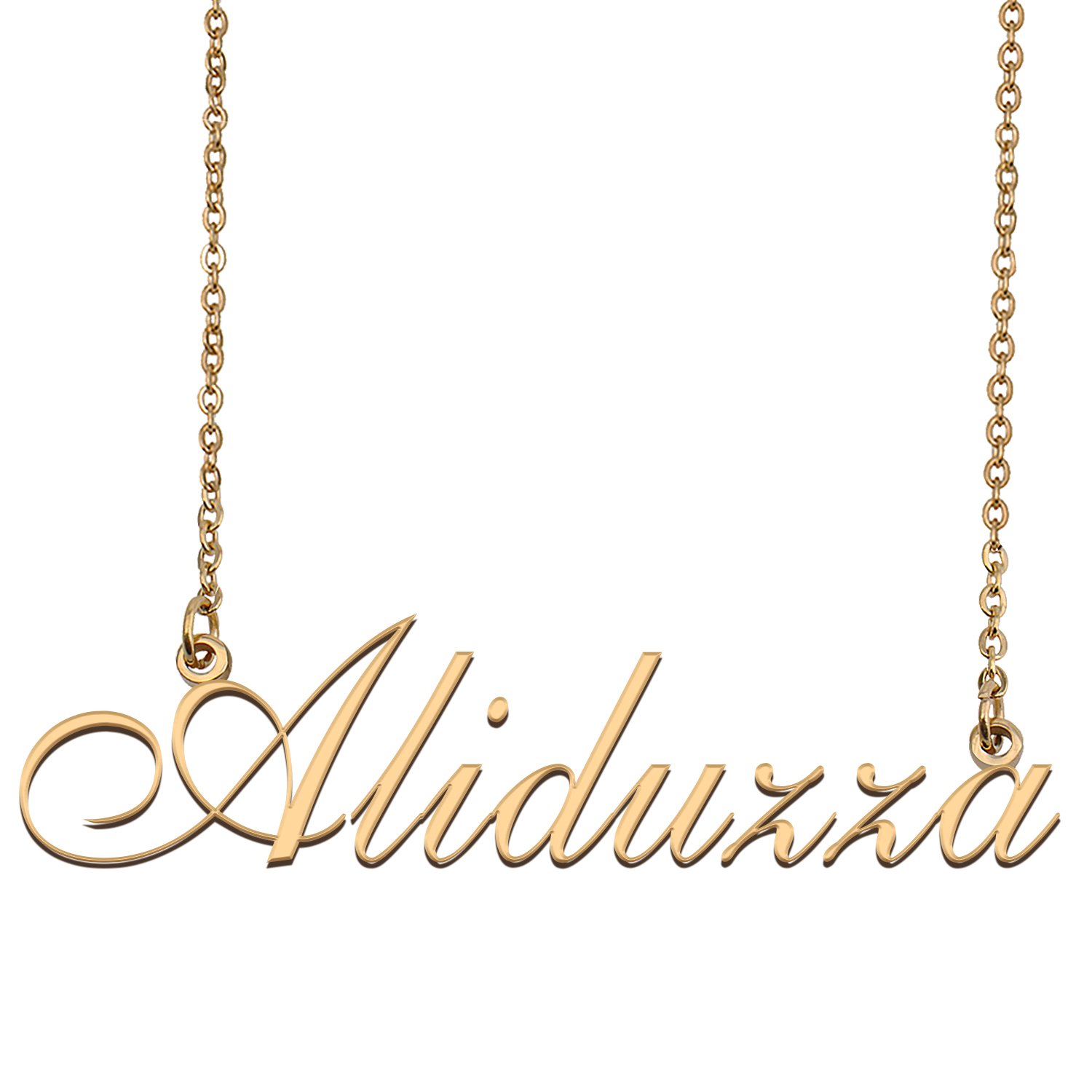 Personalized Custom Any Name Necklace for Women Aliduzza